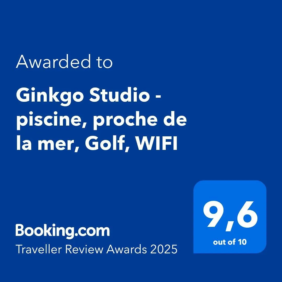 Ginkgo Studio - Piscine, Proche De La Mer, Golf, Wifi Mandelieu